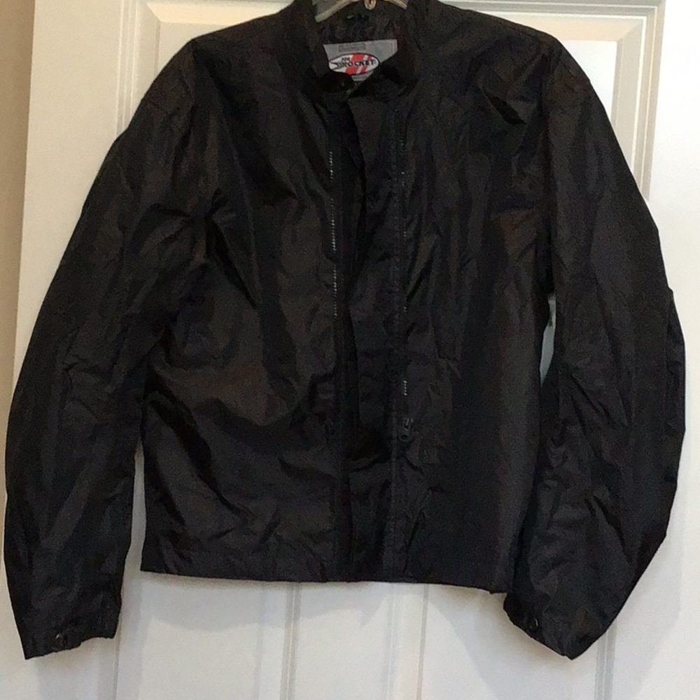LG joe Rocket Motorcycle Jacket with Stand-Up Collar and Relaxed Fit Women's